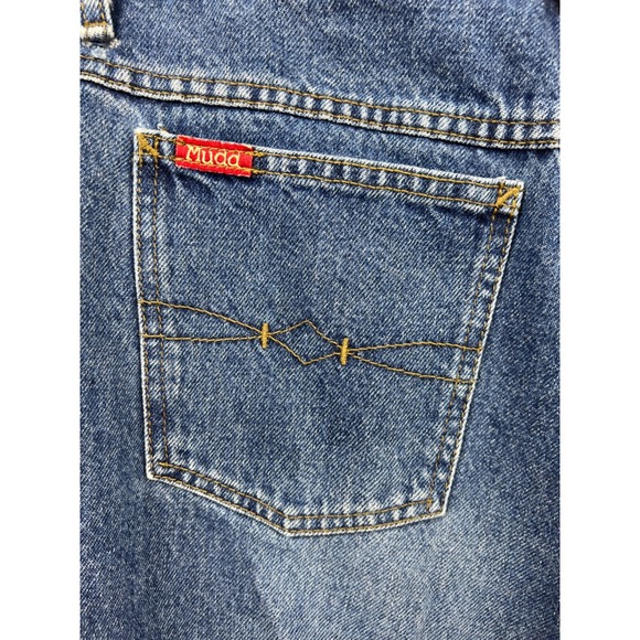 VTG Women's MUDD Denim High Rise Flare Jeans For The Beat Generation 30 X 33 - Picture 5 of 14